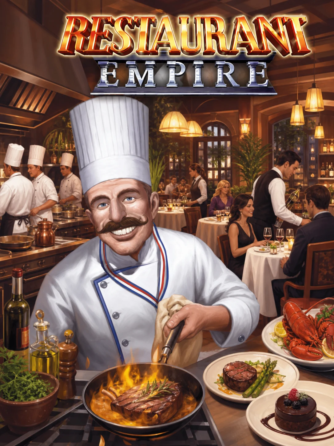 Restaurant Empire official cover artwork